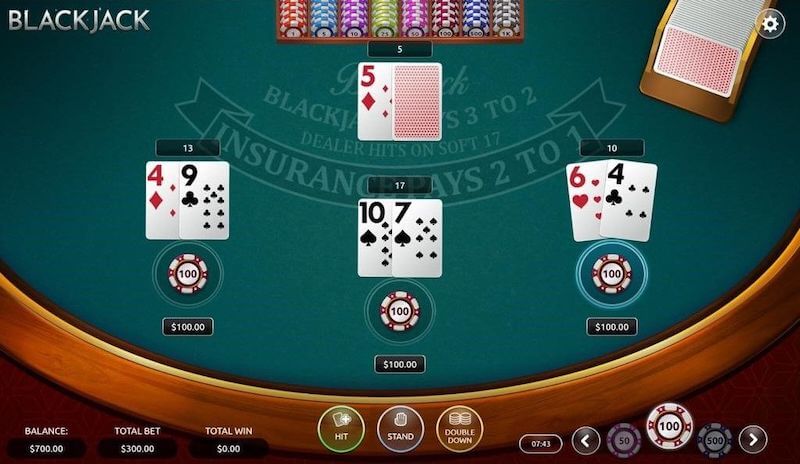 Black Jack TDTC - Game bài đổi thưởng hấp dẫn nhất 2025 3 Luật chơi Black Jack TDTC.