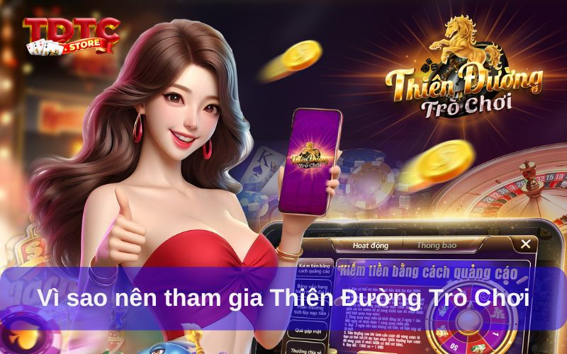 Trải nghiệm ưu đãi cho người chơi VIP Thiên Đường Trò Chơi 2 Vì sao nên tham gia Thiên Đường Trò Chơi