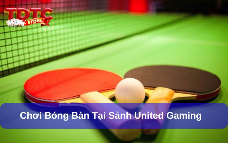 United Gaming - Sảnh Cược Thể Thao Ăn Khách Hàng Đầu 3 Bóng bàn là môn thể thao được yêu thích tại sảnh UG